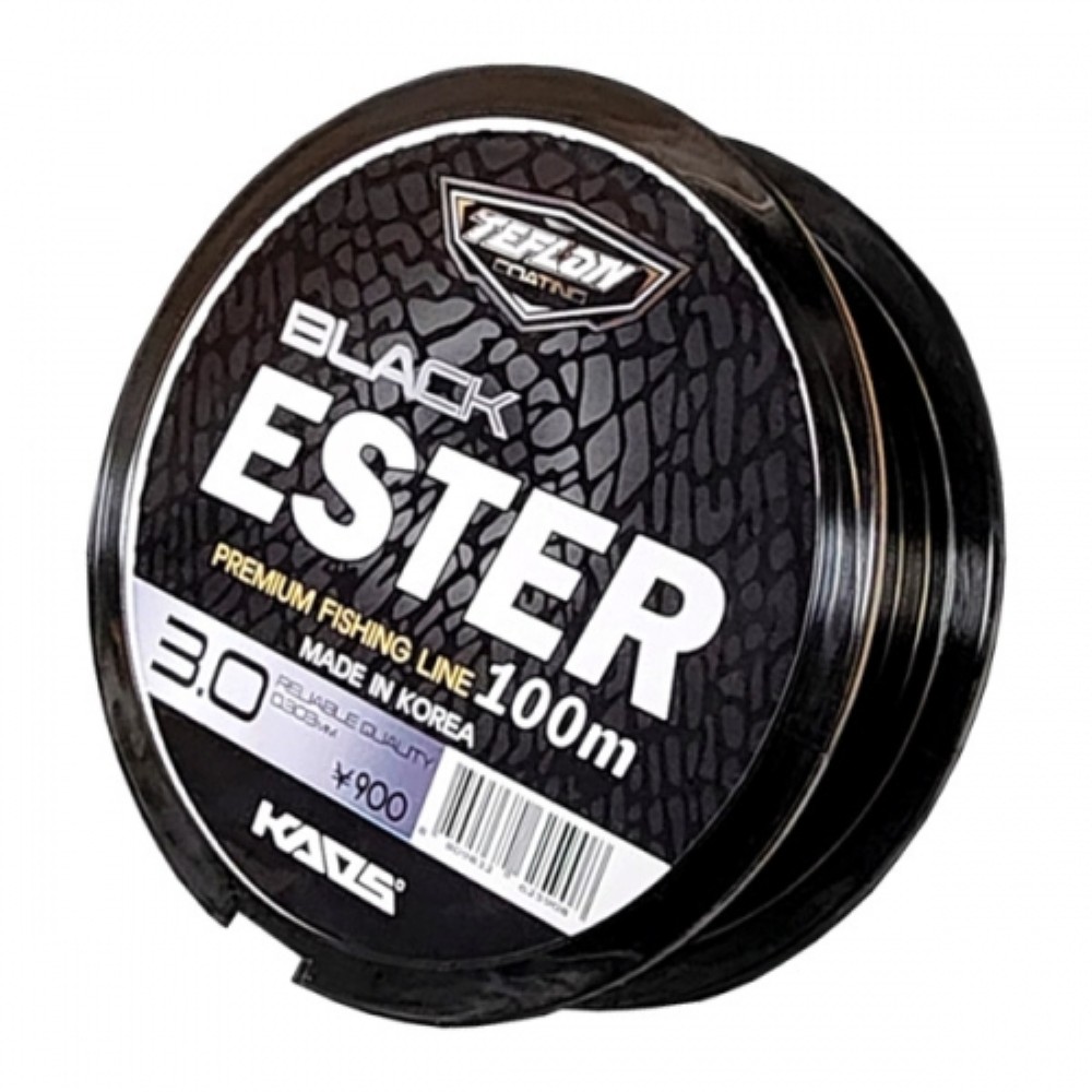 카오스 에스테르 라인 ESTER 쇼크리더 블랙라인 100m - 상품 이미지