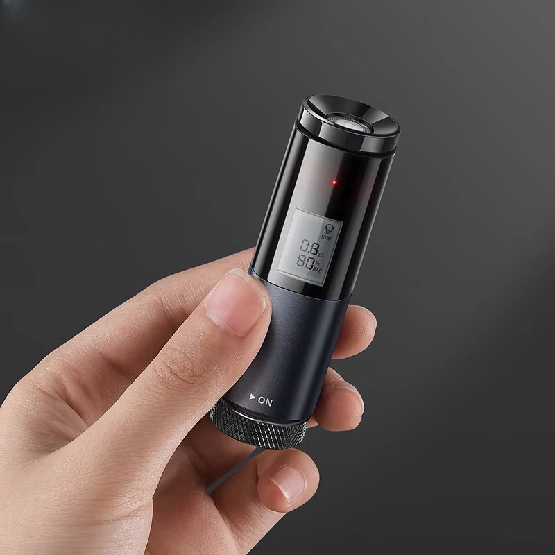 Baseus LED 알코올 테스터 알코올 감지기 USB 충전식 음주 측정기 고감도 센서 - 상품 이미지