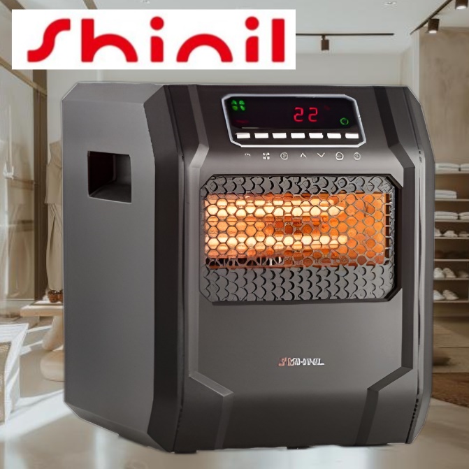 신일 에코 히터 소형 전기 난로 식당 매장 영업용 히터