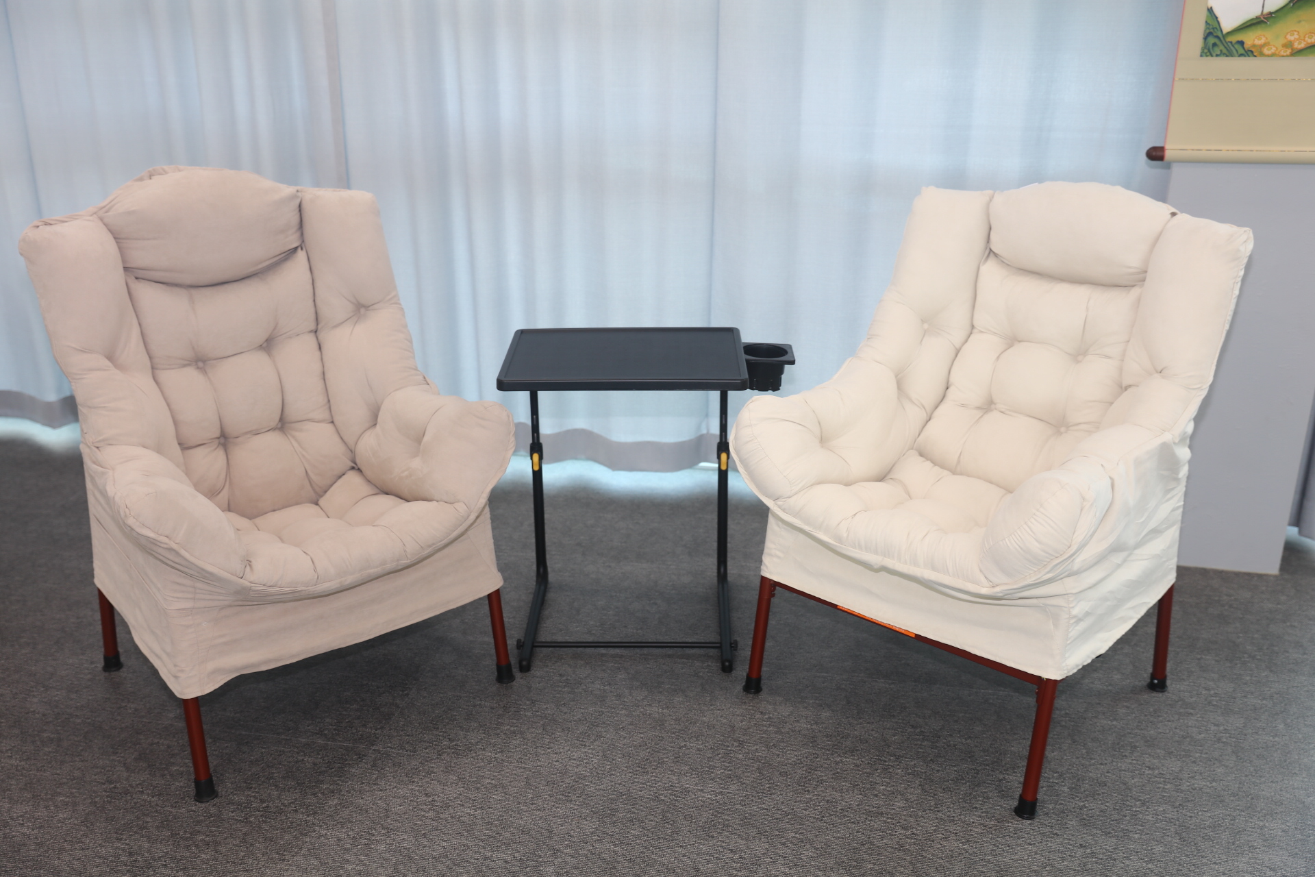 캠프밸리 릴렉스 밀란소파 1인용쇼파 수유의자 편안한 푹신한 안락의자