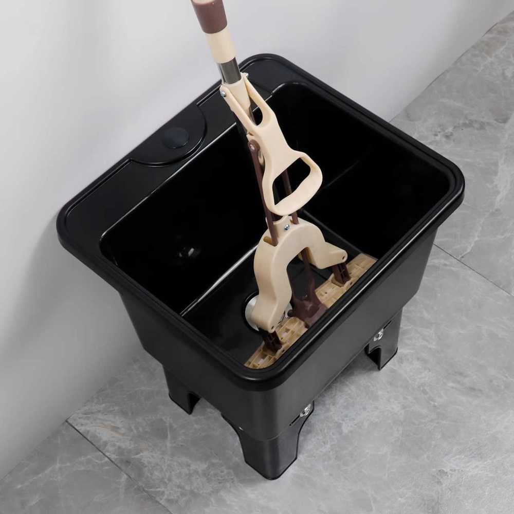 학교 개수대 플라스틱 탕비실 청소 배수 탈수대 마대 40cm - 상세 이미지 3