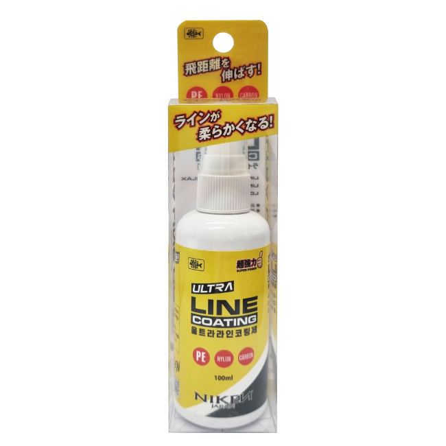 니켄 염분을 씻어 내리는 울트라 라인코팅제 100ml 합사 나일론 카본 낚싯줄 세정제 - 상세 이미지 2