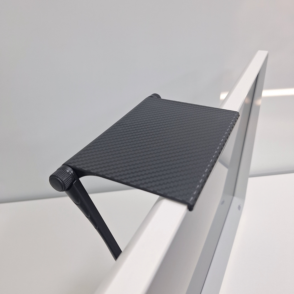 맨사템 모니터 TV 위 선반 공유기 셋톱박스 거치대 소형