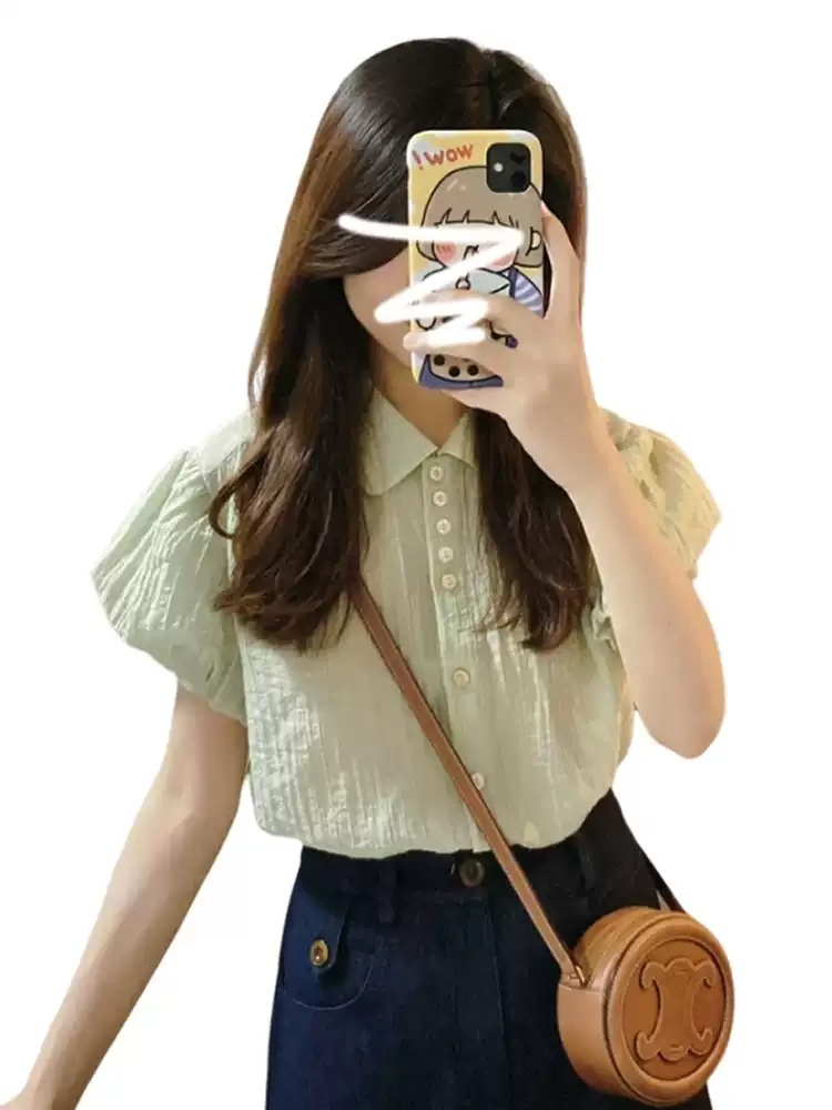 엄마친구아들 13화 장영남 블라우스 셔츠 서혜숙 퍼프 카라넥 의상 옷 패션 - 상세 이미지 5