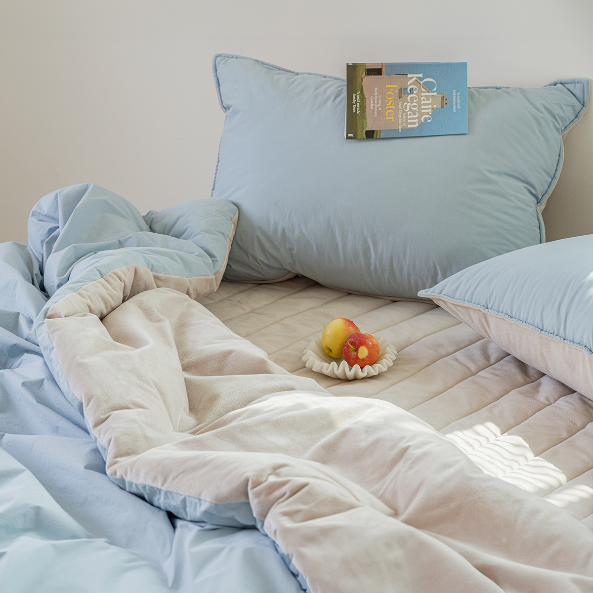 마이하우스 멜로우 60수 고밀도순면 극세사 이불 침구 차렵이불 세트 Q