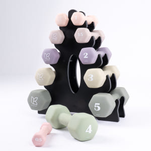 아리프 선인장 미용 아령 여자 홈트 덤벨 0.5kg, 2개, 버블 핑크 운동러 솔직 후기 | 실사용 리뷰 - 상품 이미지 2