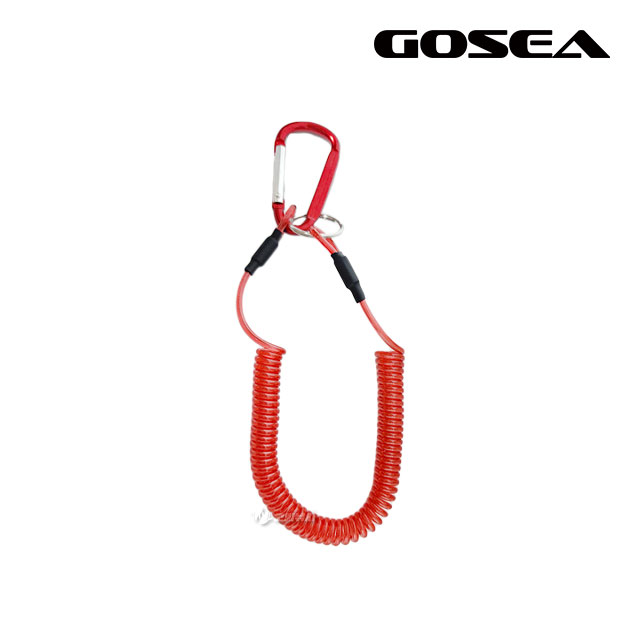GOSEA 카라비너 스프링 안전고리 GSF-T04 분실방지 스프링줄 와이어 끈 - 상세 이미지 3