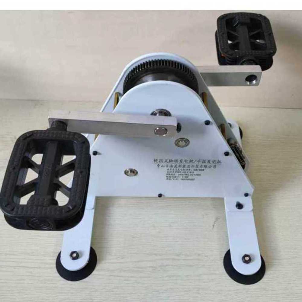 자전거발전기 핸드 바이크 전력 충전기 캠핑용 로터리 50w - 상품 이미지