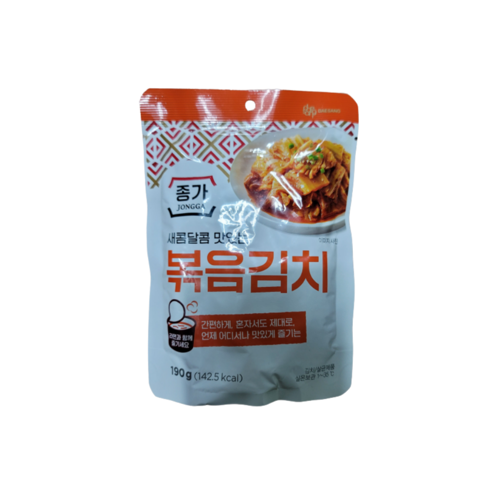 종가 볶음김치 190g : 원일푸드 온라인