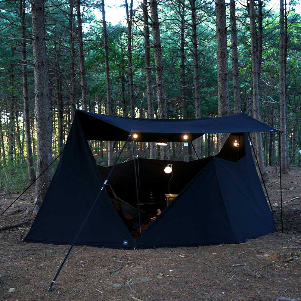 포레스트유 A형 파이어쉘터 불멍 쉘터 텐트 A-FIRE SHELTER