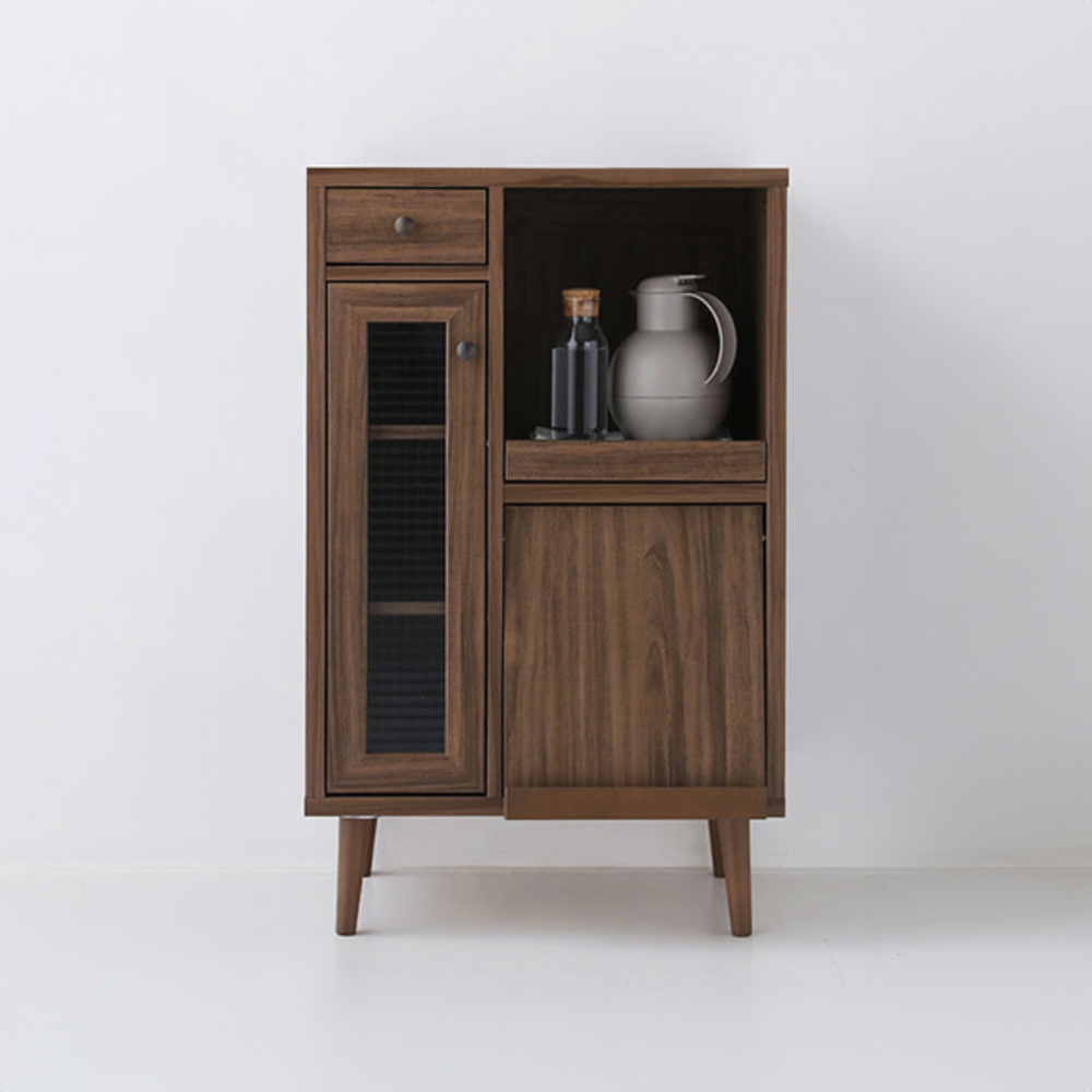 필몬 주방수납장 PUM9760L 600x390x975mm, 2단, 미들브라운 0509.2911 - 상세 이미지 3