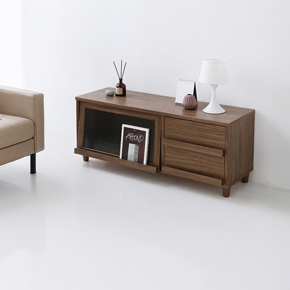 필몬 TV거실장 1문2서랍 NFM51120L 미들브라운