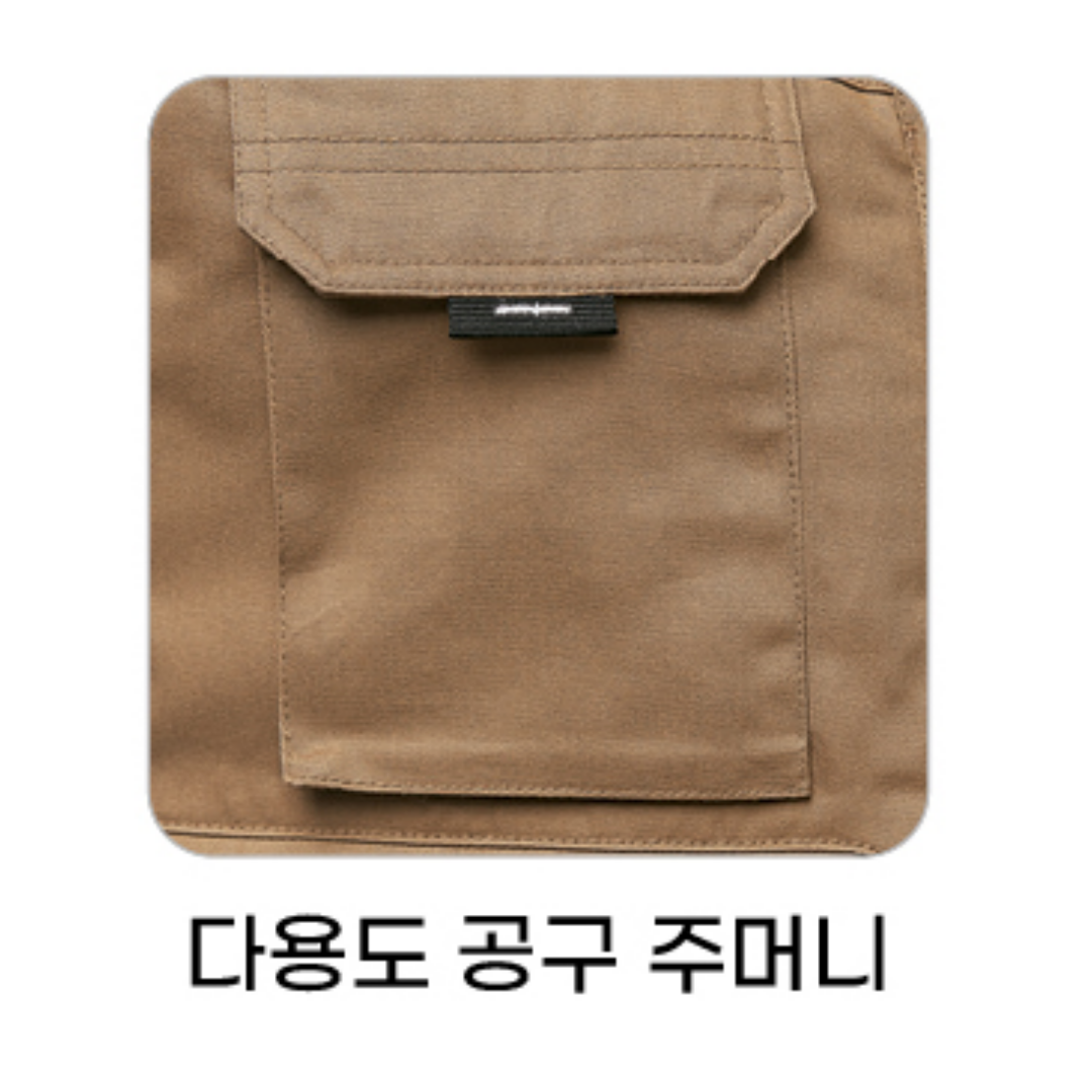 티뷰크 TC-501 네이비 TBUC 면 작업복 건설 현장 내구성 좋은 작업 조끼 워크웨어 - 상세 이미지 5