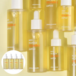 더마쉐어 메디 프로폴리스 74% 비타민E 보습 영양 앰플 50ml, 4개 솔직 후기 | 피부 타입별 분석 - 상품 이미지 1
