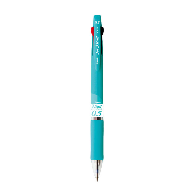 자바 제트3볼  0.5mm : 민트 / 유성볼펜 - 상품 이미지