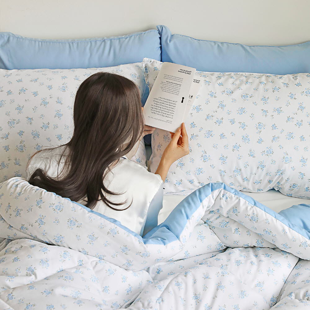 데이프렌치 먼지없는 사계절 차렵이불 패드세트 SS