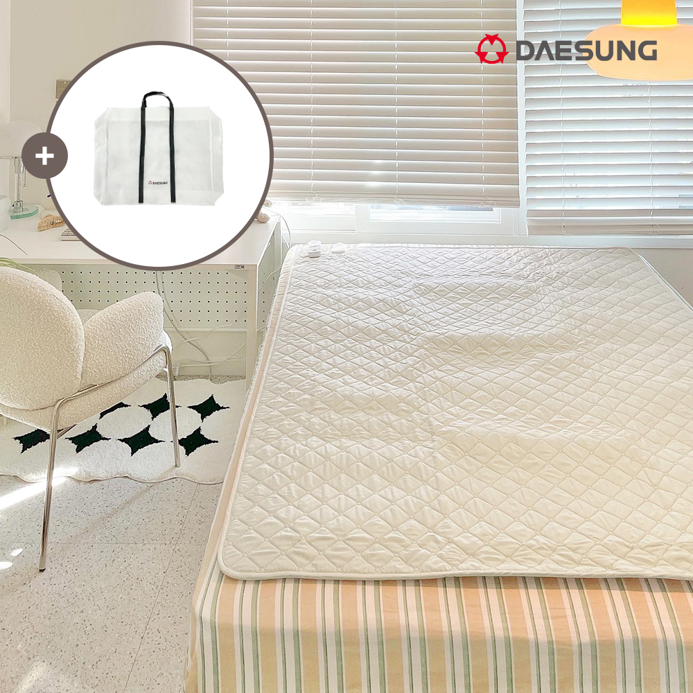 대성쎌틱 탄소매트 카본 전기매트 전자파없는 전기요 EMF 그래핀 캠핑 미니싱글 그레이