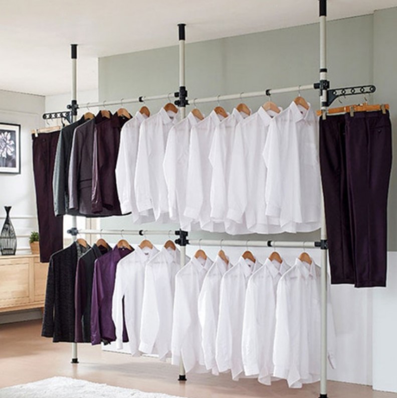ㄱ자행거 높이조절 드레스룸 - 상세 이미지 2