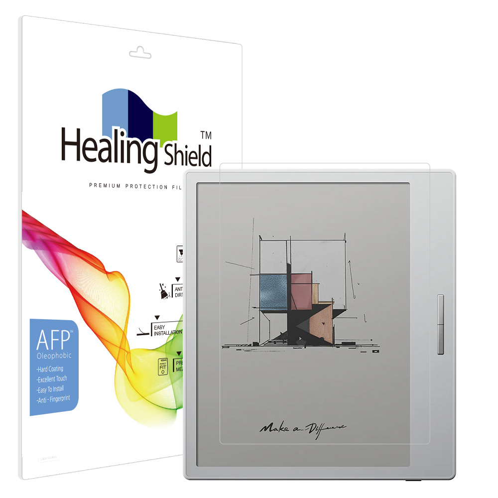 오닉스 북스 고 컬러 7 화이트 올레포빅 고광택 액정보호필름