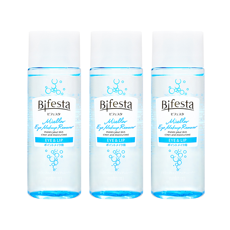 [2+1] 비페스타 미셀라 립앤아이 메이크업리무버 눈꺼풀세정제 저자극아이클리너 145ml - 상품 이미지