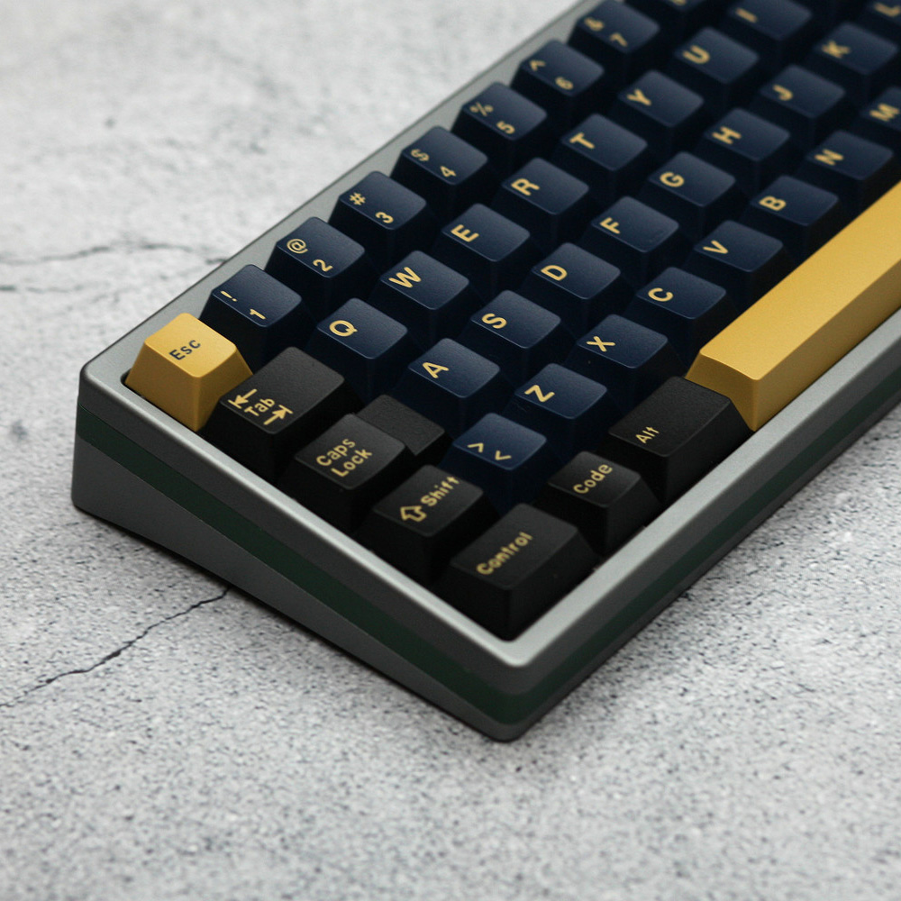 다예 블루 사무라이 키캡 ABS 이중사출 체리 163키 GMK 독거미 기계식키보드 커스텀