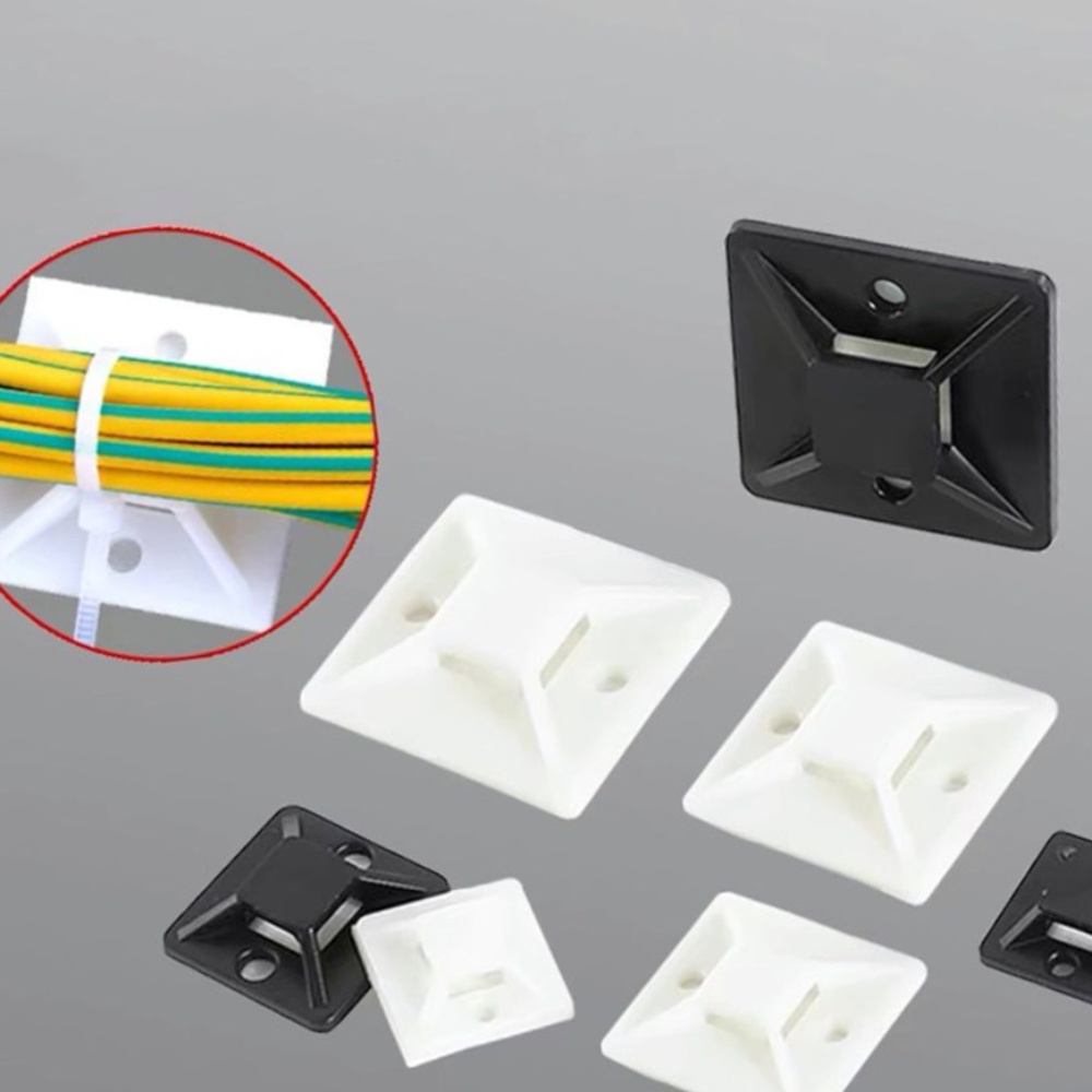 홀더 100p 마운트 전선 고정 케이블타이 타이 케이블타이 브라켓 중형