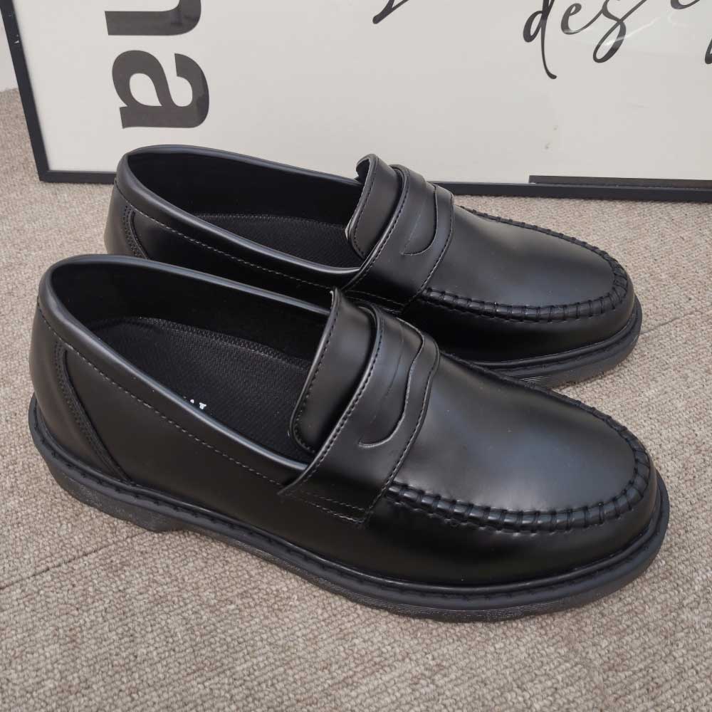 남자로퍼 남자구두 발편한 키높이 데이트 정장 페니 로퍼 4cm - 상세 이미지 2