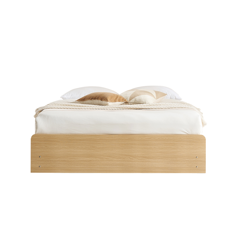 쉐우드가구 앤디 무헤드 4단서랍 벙커형 멀티수납형 침대 세트 K 킹 (매트리스 포함)