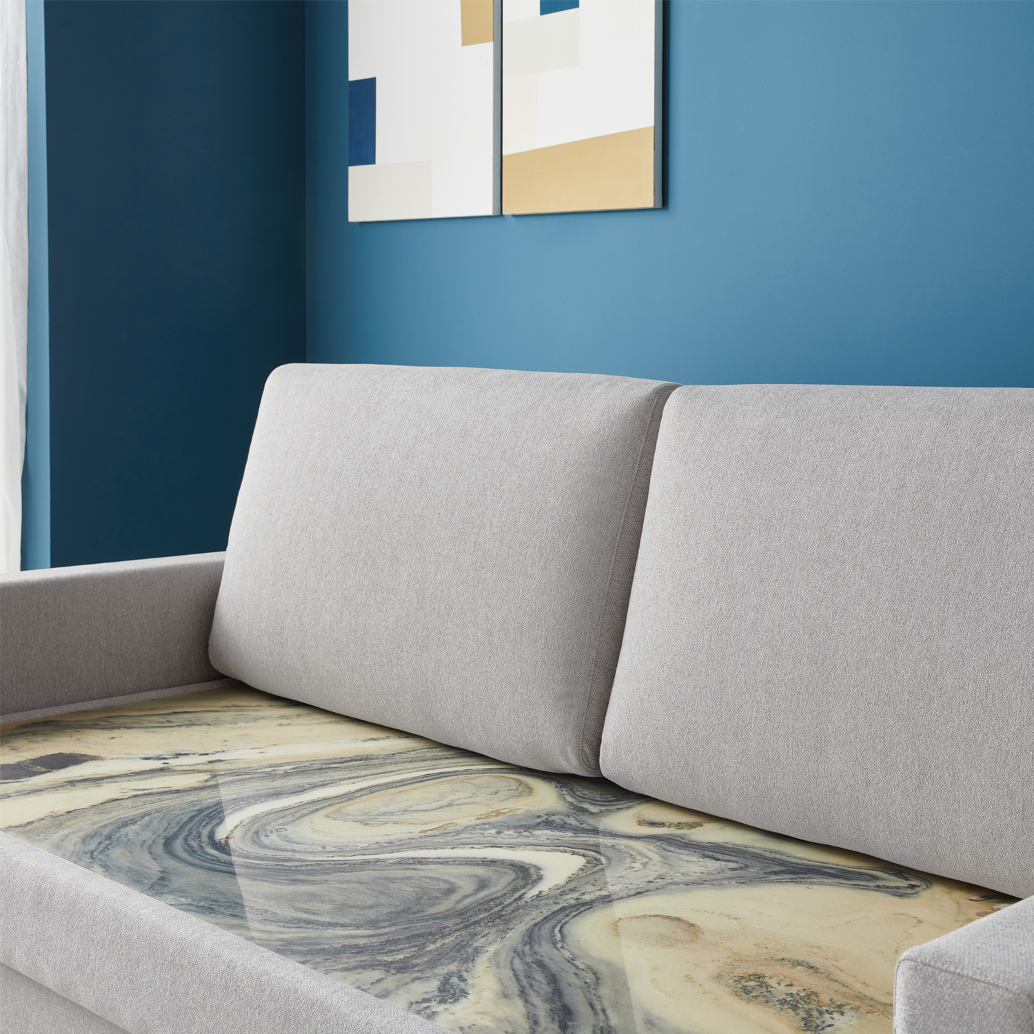 가보건강침대 황토 밀양흙침대 세라믹볼 세라믹스 돌침대 3인용 소파 F소피아SE