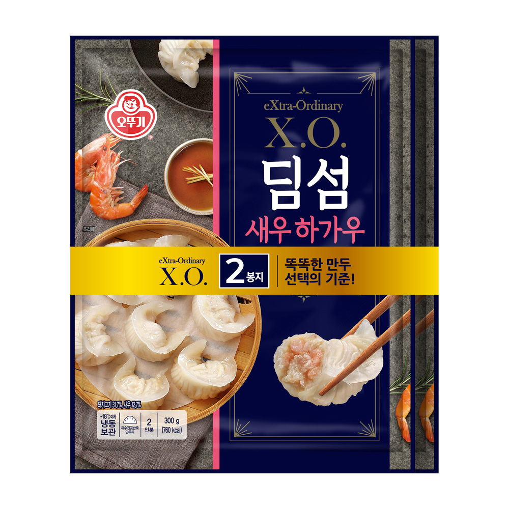 오뚜기 X.O. 딤섬 새우하가우+마라창펀+샤오롱바오 2개씩 총 6개 - 상세 이미지 2