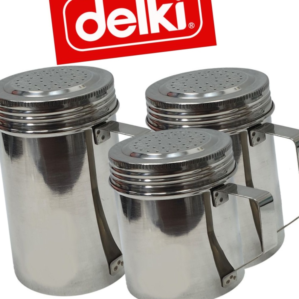 3종 파우더통 손잡이 스테인리스 양념통 델키 양념통 파우다 통