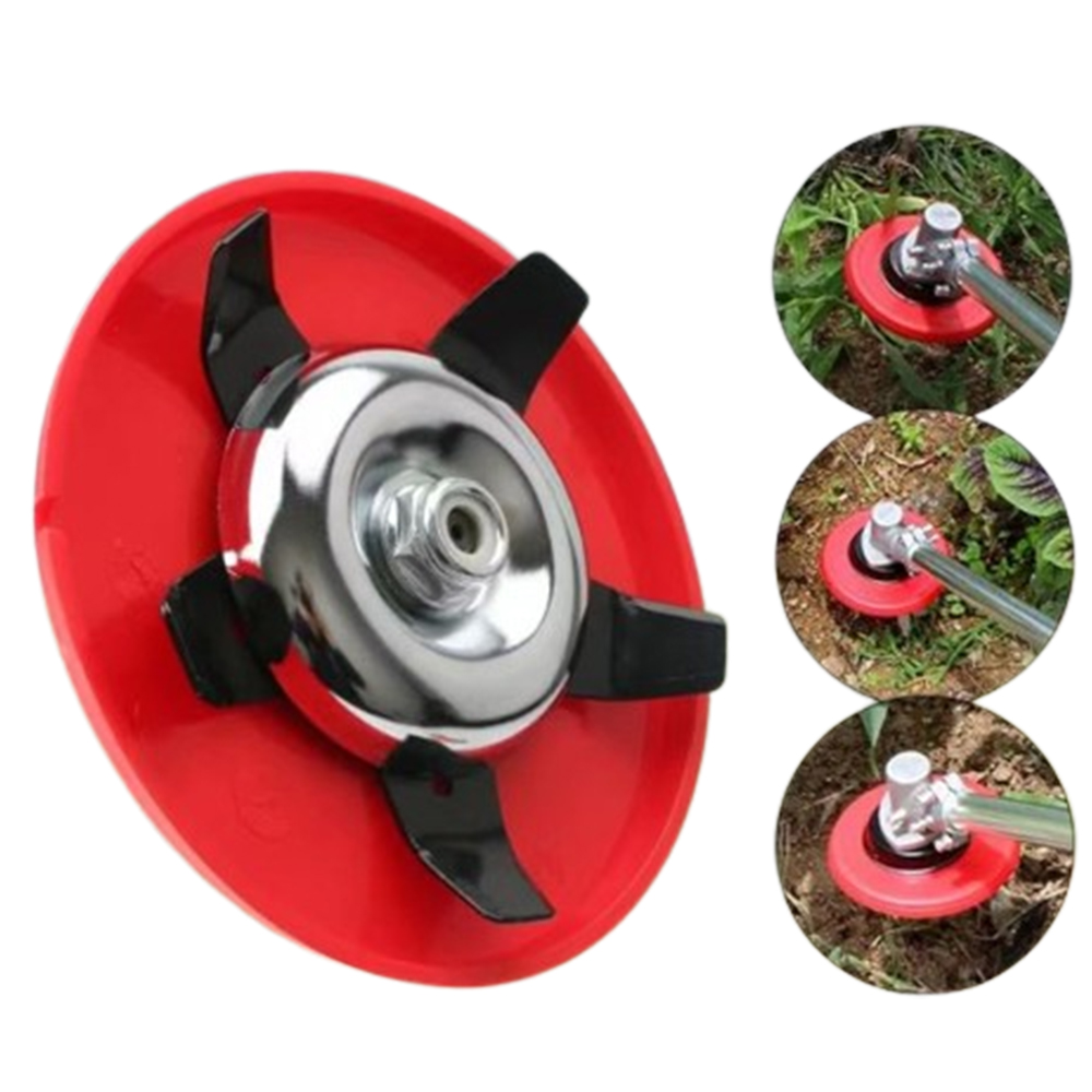 예초기 솔리드 논밭 텃밭 수륙양용 6인치 잡초 제거 예초기날 예초 벌초 풀 제거기 안전날 깍기 조경 청소 작업