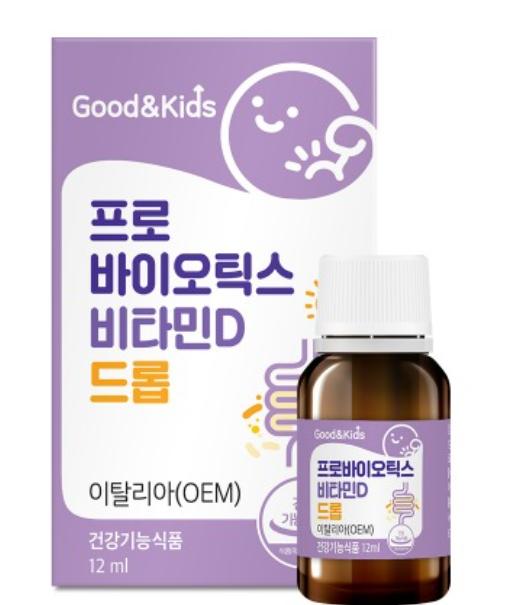 신생아 비타민D 유산균 드롭  12ml