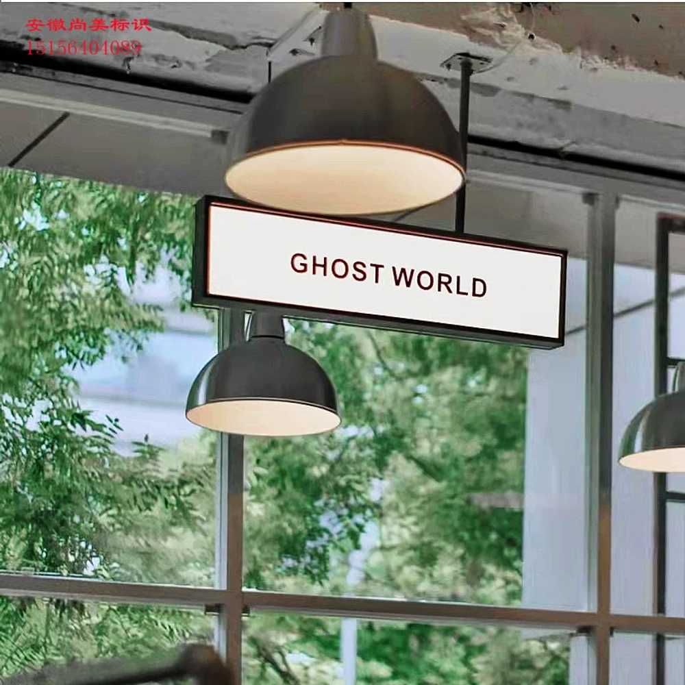 LED 입간판 커피숍 도어간판 양면 조명 사각 디자인 60cm 단면 - 상세 이미지 4