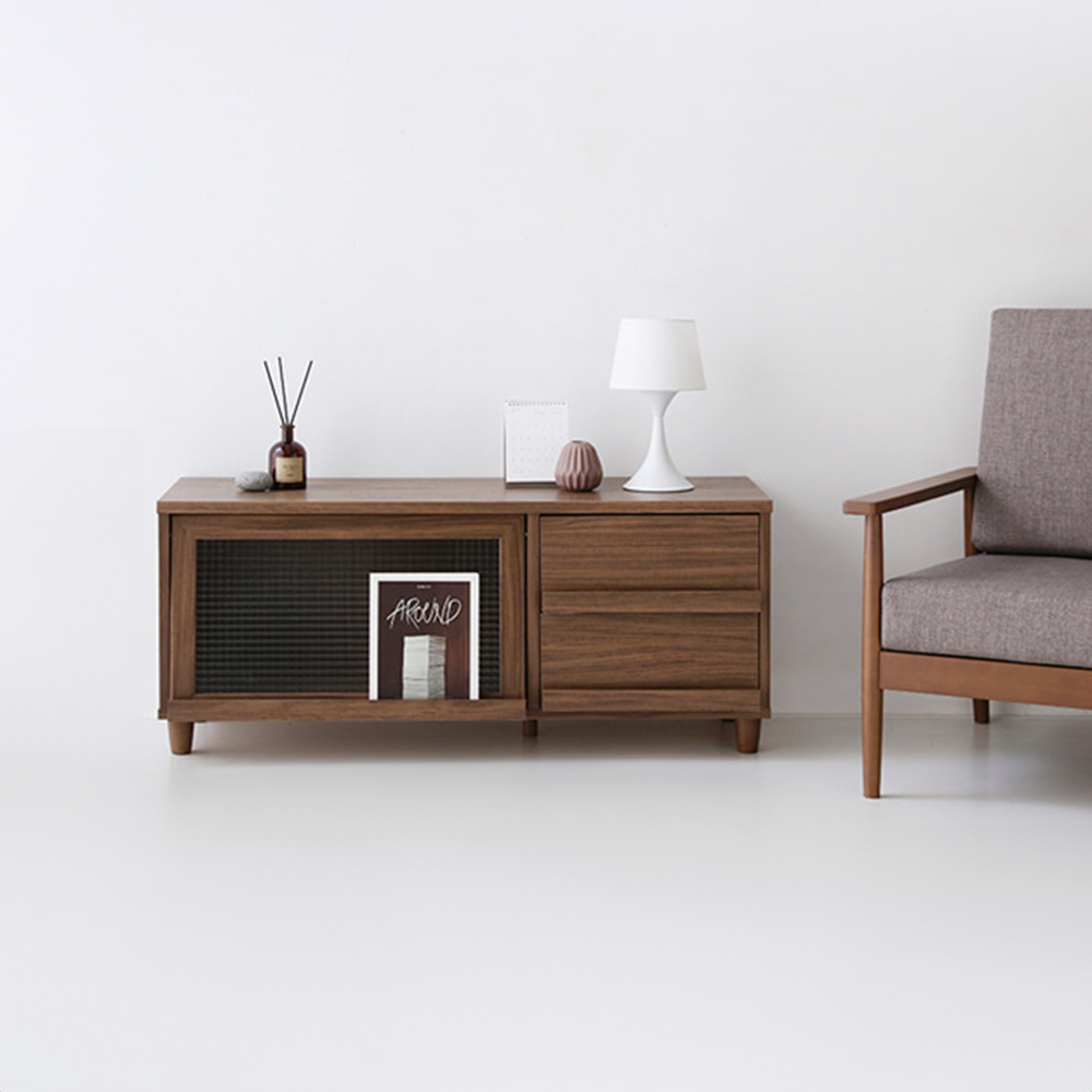 필몬 TV거실장 1문2서랍 NFM51120L 미들브라운