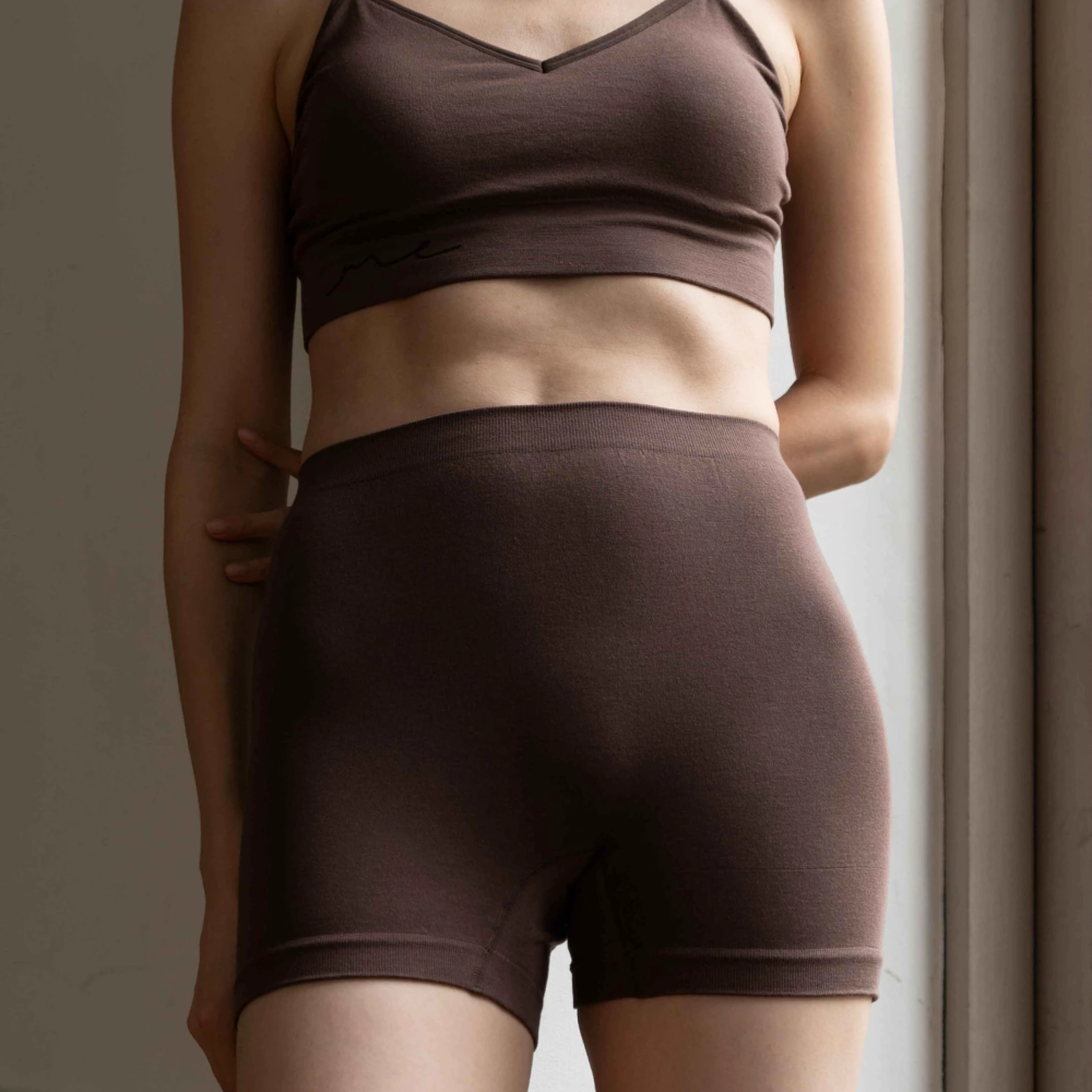[미언더] 나무 니팅 드로즈 여성 모달 사각 팬티 - 상세 이미지 5