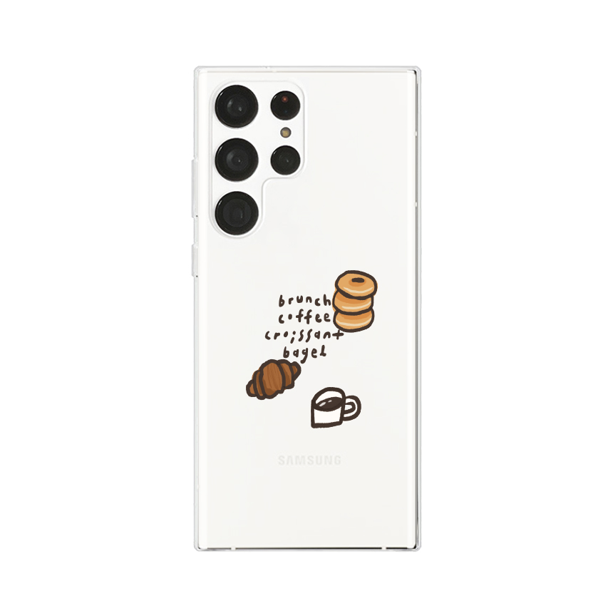 케꾸 갤럭시 S25 울트라 브런치 젤하드 맥세이프 폰케이스 - 메인 이미지