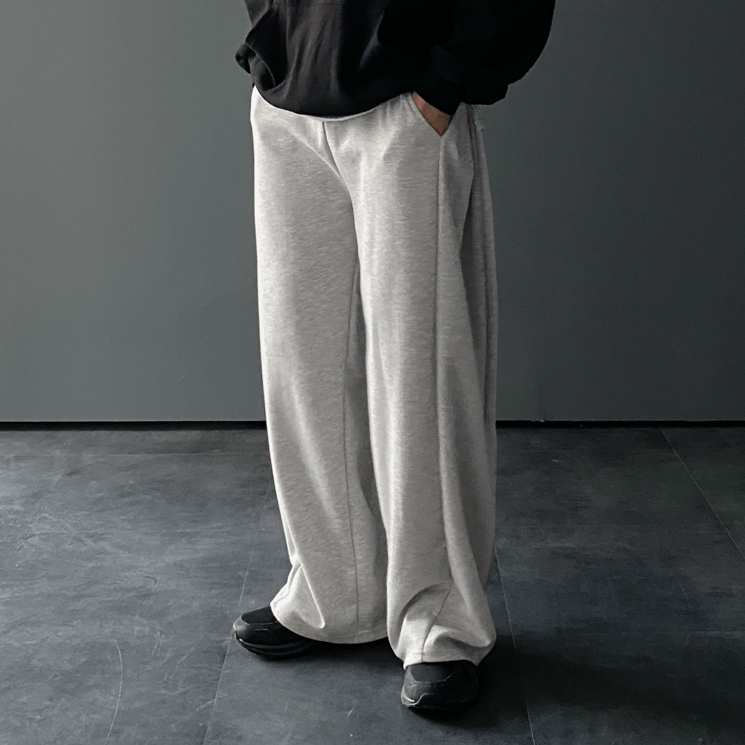 벌룬팬츠 스웻팬츠 남자와이드팬츠 - 상세 이미지 2