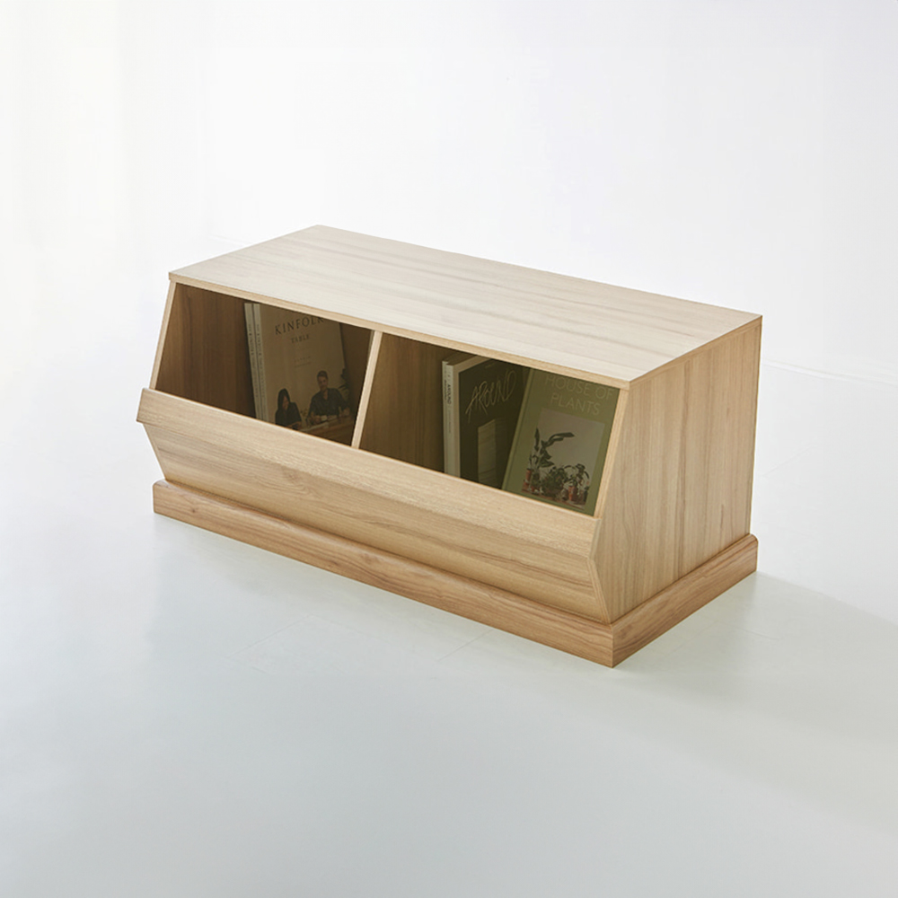필몬 수납박스 940x490x430mm, 1단, 캄포어베니어 0938.8993 - 상세 이미지 2