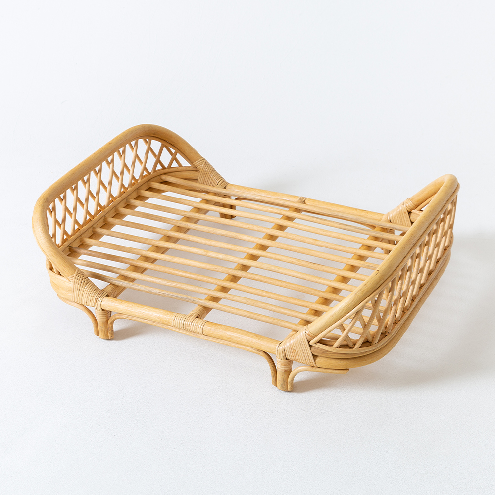 에스닉 라탄 강아지침대 쇼파 고양이해먹 애견 펫베드 반려견 방석