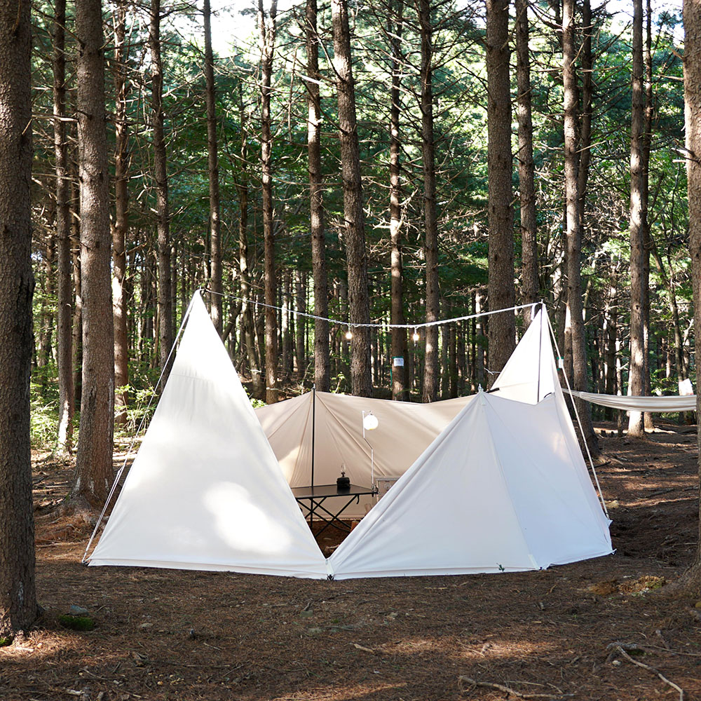 포레스트유 A형 파이어쉘터 불멍 쉘터 텐트 A-FIRE SHELTER