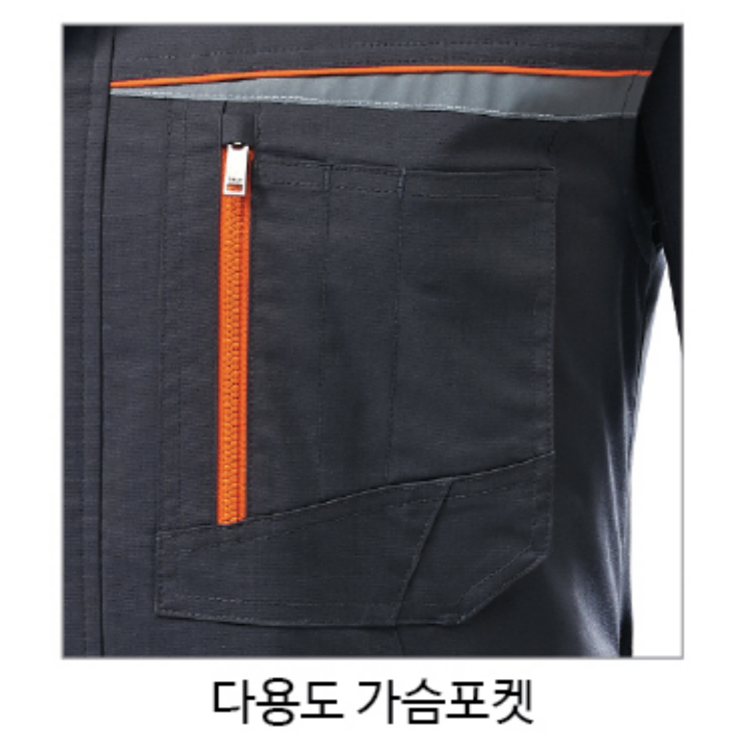 티뷰크 TB-1009J/P 단체복 작업복 트로피컬 상하세트 정비복 제전복 근무복 워크웨어 - 상세 이미지 4