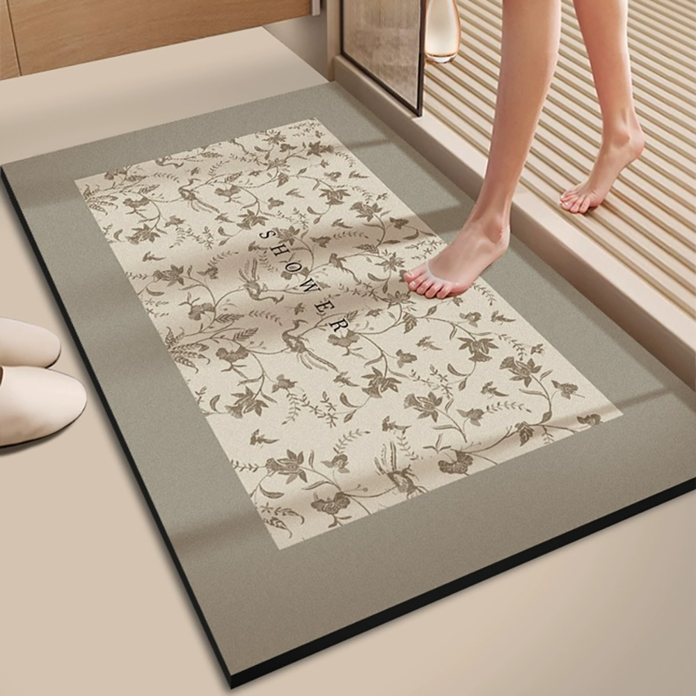 1+1 살림살림 북유럽풍 고흡수 빨아쓰는 규조토 욕실매트 10종 - 상세 이미지 4