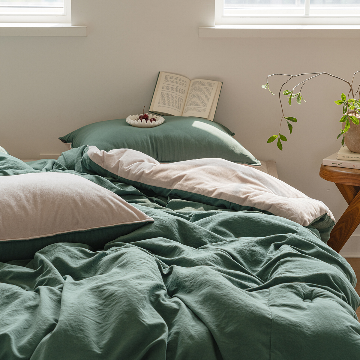 마이하우스 멜로우 알러지케어 극세사 차렵이불 침구 단품 SS