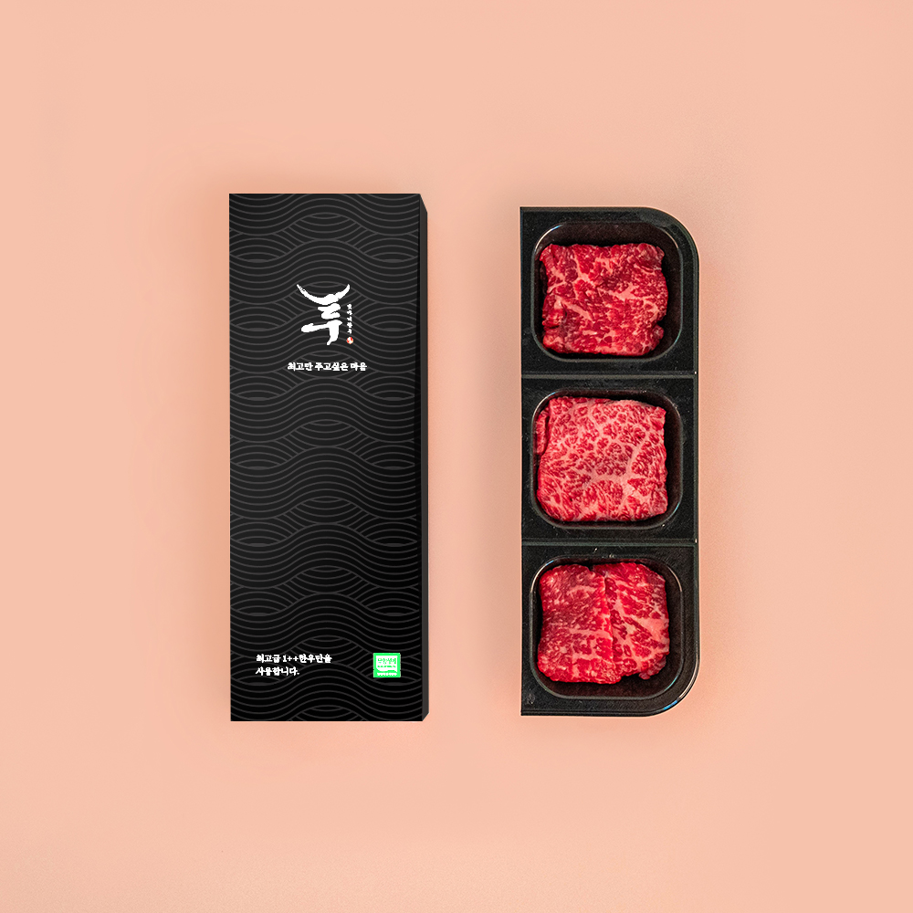 [0-2세] 투뿔 한우 이유식 냉장 다짐육 덩어리 우둔 안심 소고기 90g 180g