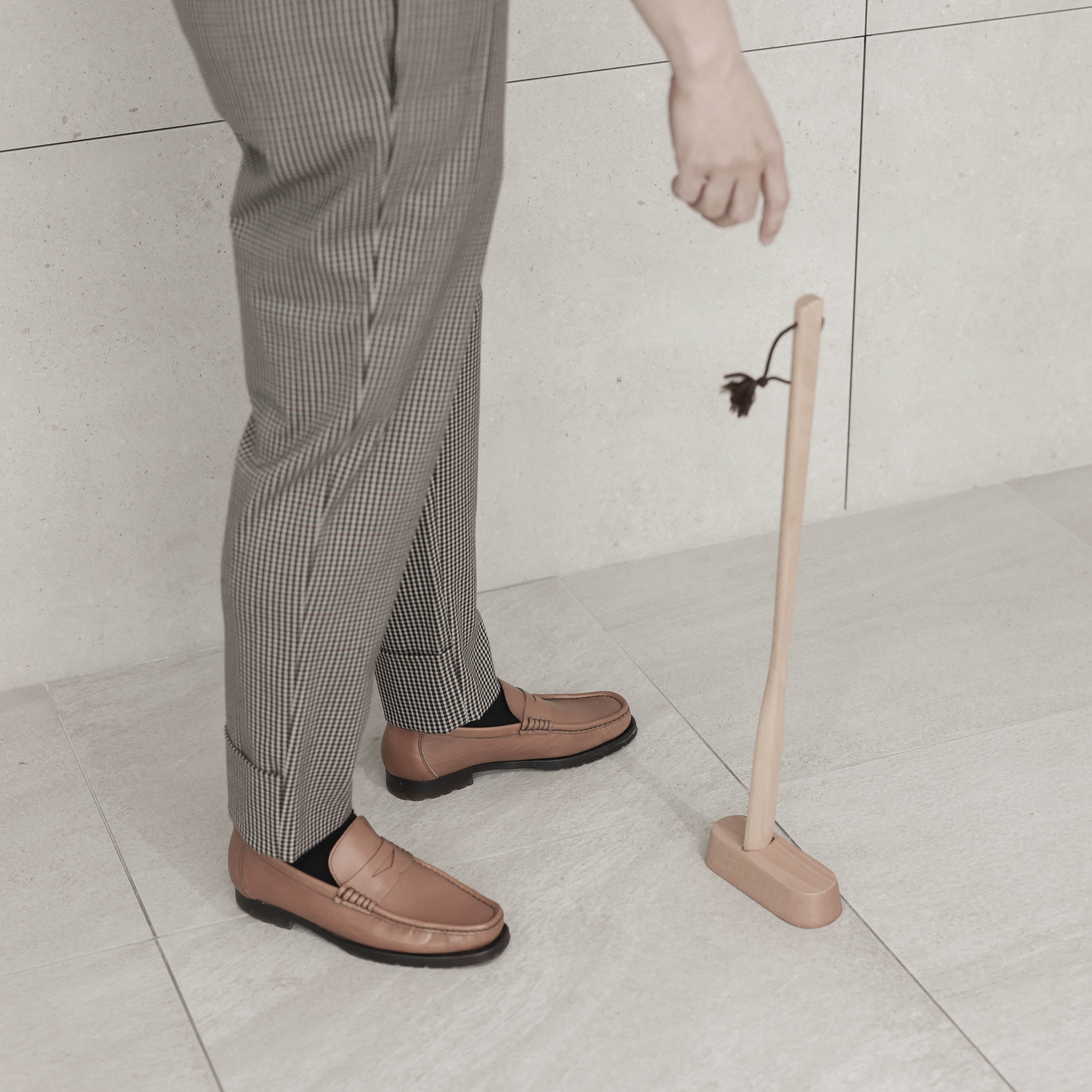 비취 우드 스탠딩 구둣주걱 60cm 이미지 7