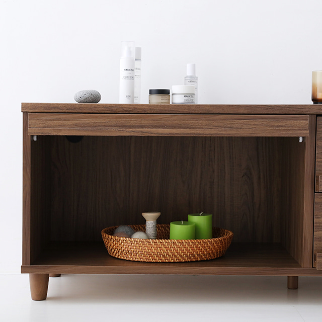 필몬 TV거실장 1문2서랍 NFM51120L 미들브라운