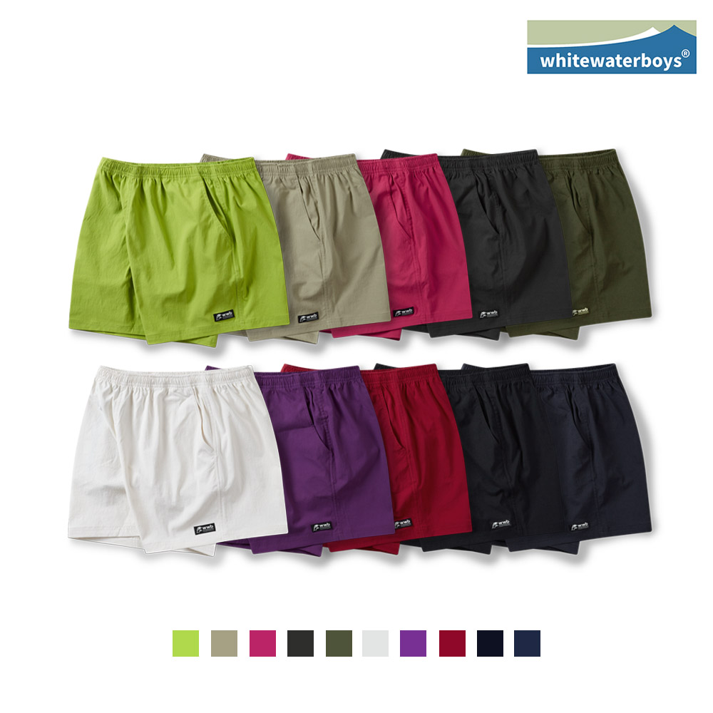 [시즌오프][화이트워터보이즈] 퓨어쇼츠 컴포트 5인치 쇼츠 나일론 반바지