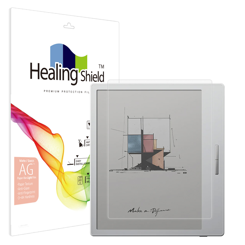 오닉스 북스 고 컬러 7 화이트 종이질감 Light 액정보호필름