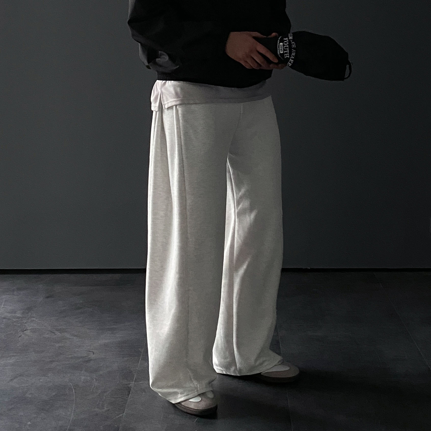 벌룬팬츠 스웻팬츠 남자와이드팬츠 - 상세 이미지 5